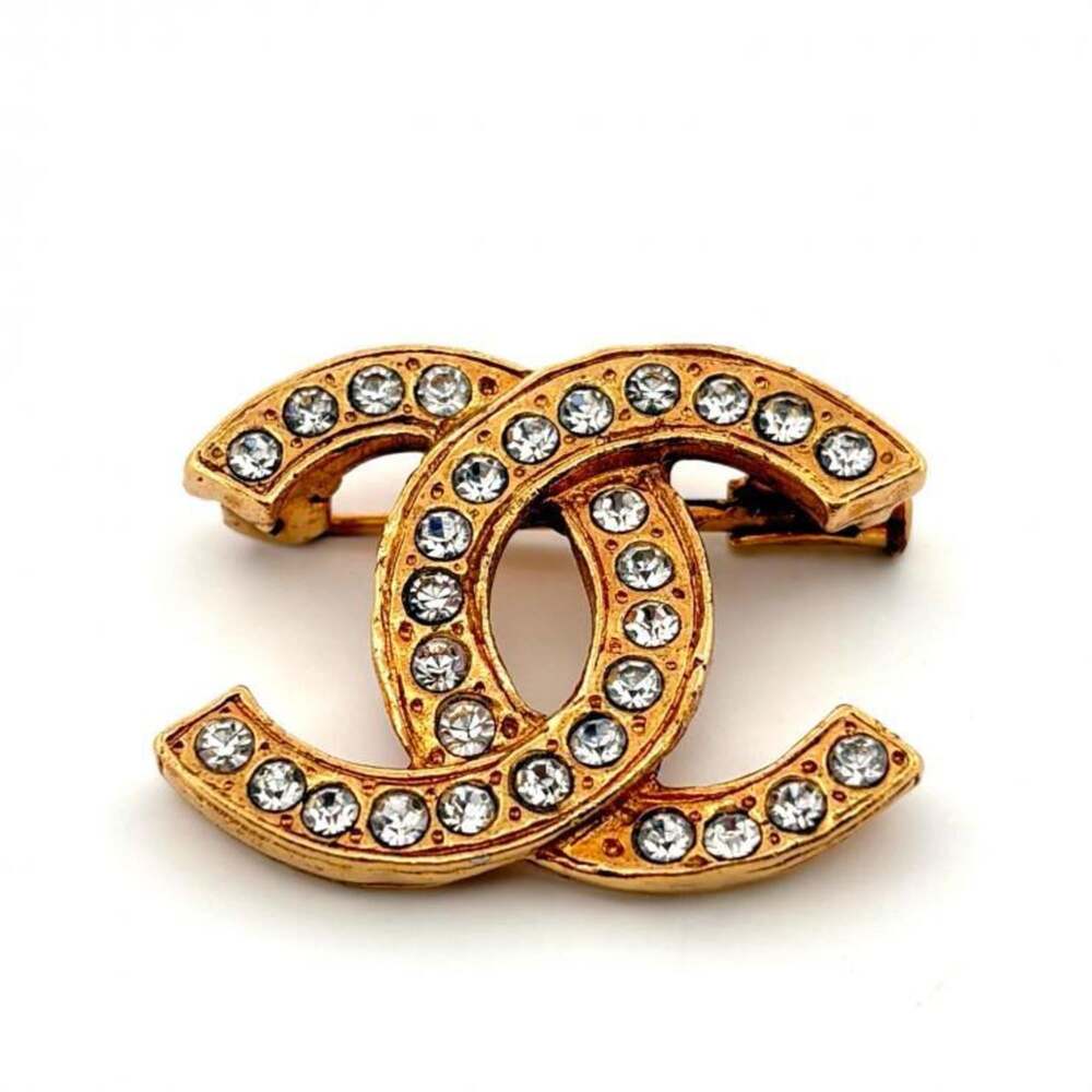 Chanel Cc Logo Brooch Metal #234139C66B
